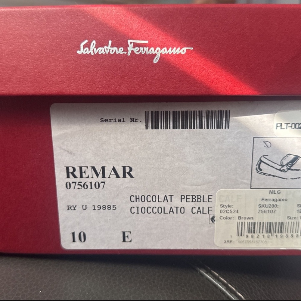 FERRAGAMO SALVATORE SIZE 10